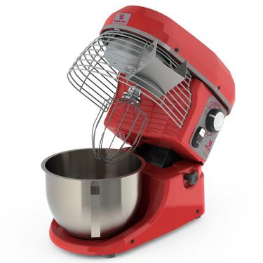 Imagem de Batedeira Planetária Braesi Eletrônica BPEL-05 5 Litros Vermelho e Inox 220V B14085