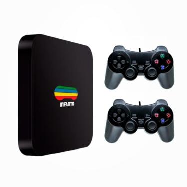 Imagem de Infanto 4 - Console Retrô com 44 mil jogos antigos (2 controles) (Com fio)