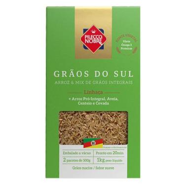 Imagem de Arroz Grãos do Sul Pilecco Nobre 1kg