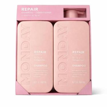 Imagem de Monday Repair Kit Shampoo e Condicionador Com Queratina