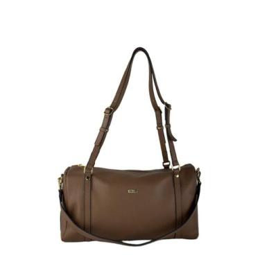 Imagem de Bolsa Em Couro Legitimo B.1131 Chocolate - RECUO FASHION BAG, Chocolat