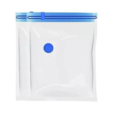 Imagem de Saco De Compressão a Vácuo Transparente Grande E Reforçado Para Armaze