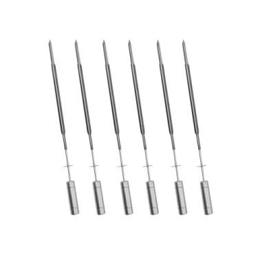 Imagem de Espeto Espada Para Picanha Churrasqueira Gira Giratória Grill - Pratic