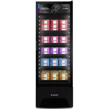 Imagem de Expositor Vertical Frost Free Metalfrio VF50 Optima All Black 581L 1 P