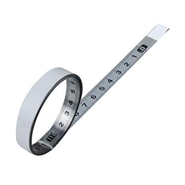 Imagem de kowaku Régua de Bancada de Trabalho com Fita Métrica Autoadesiva para Trabalhar Madeira - Direita para Esquerda 4M