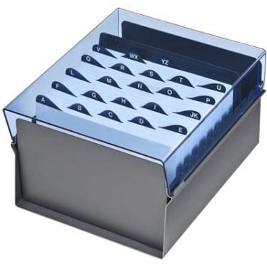 Imagem de Fichario Acrimet com indice para ficha 5x8 923.2 azul