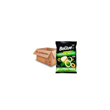 Imagem de Kit 12 Snack Multigrãos Sabor Cebola e Salsa belive 35g