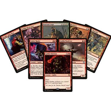 Imagem de Lote de 25 cartas mágicas - 3 raros/míticos, mais de 25 comuns/pouco frequentes e folhas!