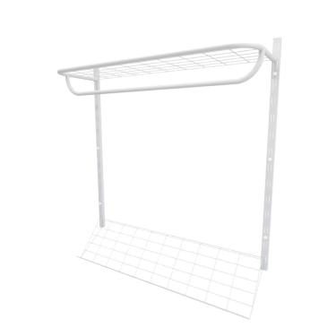 Imagem de Kit Closet Com 3 Peças Regulável 100x100 Cm Branco Clst1b21