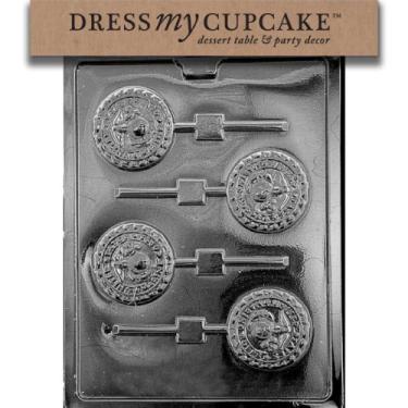Imagem de Dress My Cupcake DMCJ103 Molde de chocolate para doces, pirulito marinho