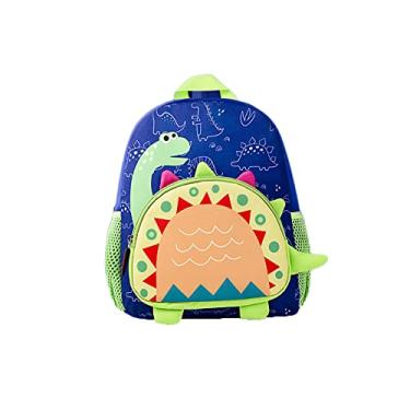Imagem de Generic Mochila Bolsa de Criança Animal Cartoon Mini Bolsa de Viagem Unissex para Meninas e Meninos de 1 a 6 Anos (Dinossauro)