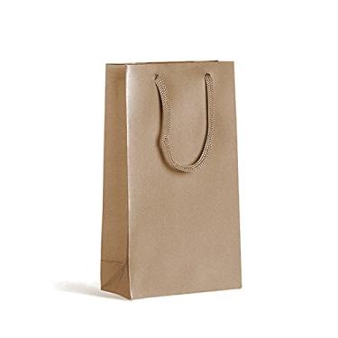 Imagem de Sacola Papel 10x18x5cm 1064 Kraft Natural 10 unidades