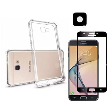 Imagem de Kit Case Anti impacto Para Samsung Galaxy J7 PRIME (Tela 5.5)+ Película De Vidro 3D + Película de Câmera, PROTEÇÃO NUMERO 1 (C7COMPANY)