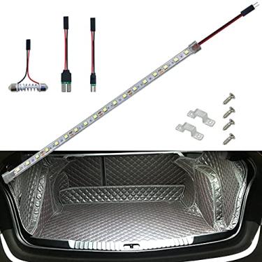 Imagem de DXX Luz de tira de LED T10 T5 lâmpadas de festoon plug Car Trunk Cargo Area ou Iluminação interior Decoração para Audi BMW Cadillac Chevrolet Ford Honda Lexus Nissan Subaru Toyota 194 168 W5W DE3175