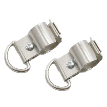 Imagem de 2 peças de braçadeira de eixo aparador de alça de ombro universal, grampo de eixo de comedor de ervas daninhas, grampo de eixo de ombro aparador de grama para aparador de cordas EGO 56V, soprador de folhas, sistema de várias cabeças