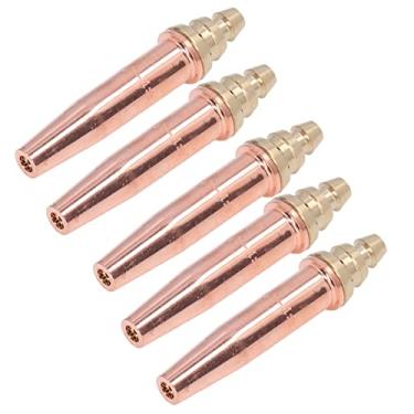 Imagem de 5PCS Pontas de Corte Divididas Isobáricas, Pontas de Corte Isobáricas Pontas de Solda de Propano Pontas de Solda de Gás Propano Bicos de Solda Consumíveis de Tocha de Máquina (G03-4#)