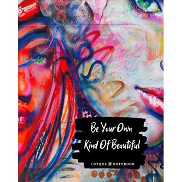 Imagem de Unique Notebook: 'Unique Notebook with original 'Graffiti Girls Street Art Photography' - 8' x 10' with 200 College Ruled line pages for note taking, ... lists and study for school, college or work.