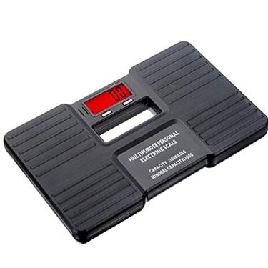 Imagem de balança de peso eletrônico portátil mini balança humana balança de chão de banheiro balança eletrônica de saúde 150kg balança digital pessoal lcd durável