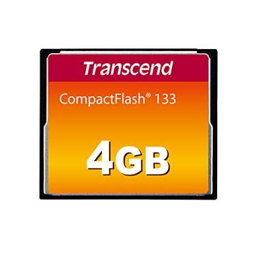 Imagem de Transcend 4 GB 133X CompactFlash Memory Card TS4GCF133