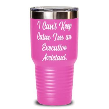 Imagem de Funny Executive Assistant Gifts, I Can't Keep Calm I'm an Executive Assistant, Inspire 850 g Tumbler For Coworkers From Team Leader