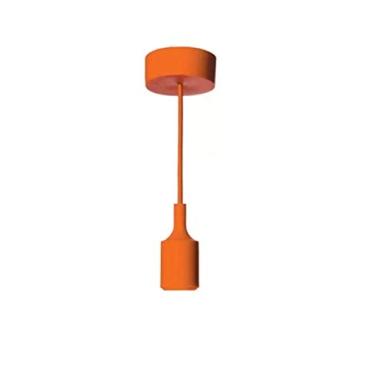 Imagem de LUMINARIA PENDENTE LINHA DECORATIVA FLEX COLOR LARANJA E27