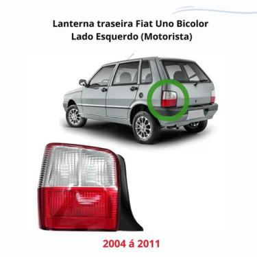 Imagem de Lanterna Traseira Fiat Uno Bicolor (2004 A 2011) - Jvc
