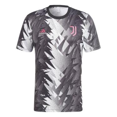 Imagem de Camiseta Adidas Juventus Pré-Jogo Masculino - Preto e Branco