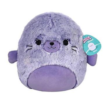 Imagem de Squishmallow Oficial Kellytoy Fuzz-A-Mallows Squishy Soft Plush Toy Animal (12 polegadas, Ellen Seal)