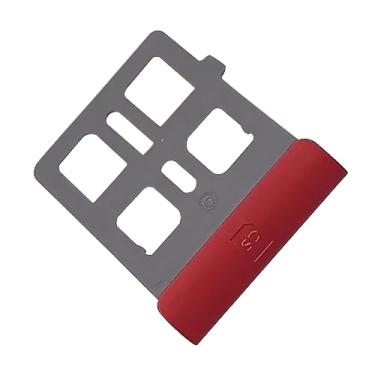 Imagem de Replacement SD Card Slot Cover Holder Frame, Gaming Console SD Card Slot Repairing Kit for Nintendo NEW 3DS XL/LL