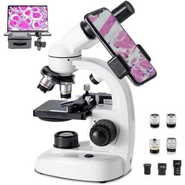 Imagem de CHONGHAN MicroscóPio De Composto Binocular W/Ocular EletrôNica/10000x/20000x-MicroscóPios Binoculares Compostos-Foco Duplo/EstáGio MecâNico