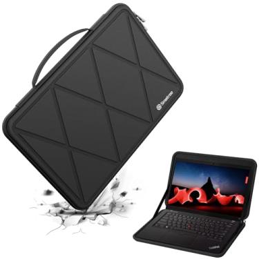 Imagem de Smatree Capa protetora rígida de EVA compatível com Lenovo ThinkPad L14 Gen 4/3 de 14 polegadas, para Lenovo ThinkPad E14 Gen 4/Lenovo ThinkBook 14 Gen 4/Lenovo IdeaPad Slim 3 Chromebook 14" Sleeve