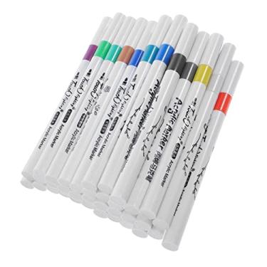 Imagem de SHINEOFI 36 Unidades marcadores acrílicos canetas de tinta de ponta fina canetas de pintura para scrapbooking pincel tinta acrilica acrylic paint marker kit de canetas cerâmica