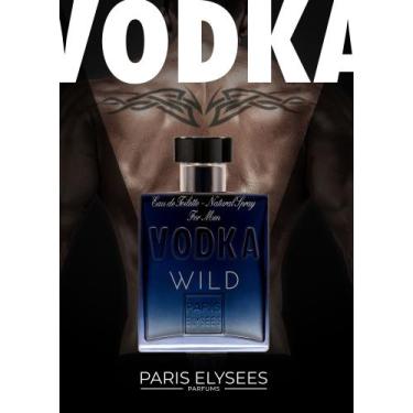 Imagem de Perfume Importado Vodka Wild Paris Elysees Masculino 100ml