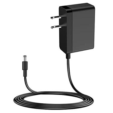 Imagem de MEROM Cabo de alimentação de 6V compatível com Golds Gym Power Spin 210u 230 230r 290 290u 390R 300u 385 490 590r, Cross Stride Trainer 290C 380 410 480 510 595 Fonte de carregador de bicicleta ergométrica vertical