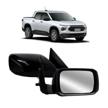 Imagem de SPJ, RETROVISOR ELÉTRICO P/MONTANA 2023 DIANTE LISO PASSAGEIRO EB1034