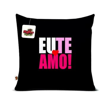 Imagem de Almofada 40x40 Eu Te Amo Presente Dia dos Namorados