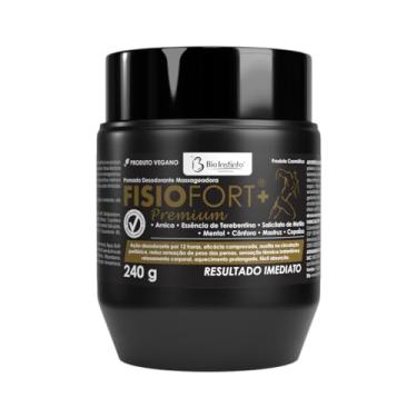 Imagem de BIO INSTINTO FISIOFORT PREMIUM POMADA P/MASSAGEM POTE 200G