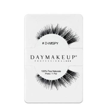 Imagem de Cilios postiços daymakeup d-wispy human hair 100% fios