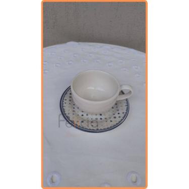 Imagem de Xícara de Café Branca com Pires Dakota 80ml - Alleanza