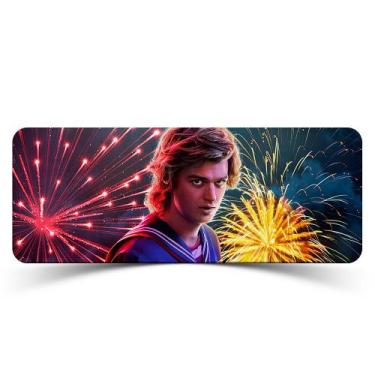 Imagem de Mouse Pad Gamer Stranger Things Steve - EMPIRE GAMER, 90cm x 35cm