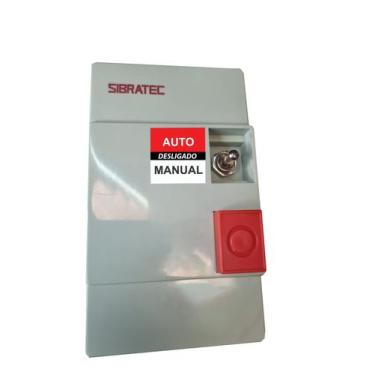 Imagem de Chave partida bomba auto/manual  7,5 cv d-25 17 - 25 a - SIBRATEC