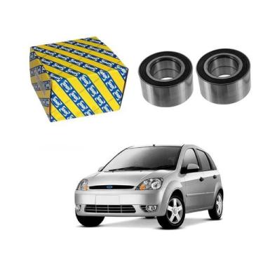 Imagem de Par Rolamento Dianteiro Fiesta 1.0 1.6 Com Abs 2003 A 2006 - SNR