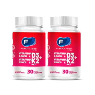 Imagem de Kit 2x D3 2.000ui K2 (65mcg), 30 Cápsulas