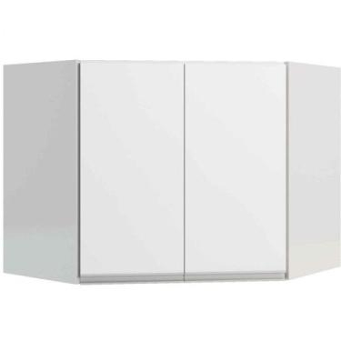 Imagem de Armário Aéreo de Canto Evidence Poliman Móveis, Branco