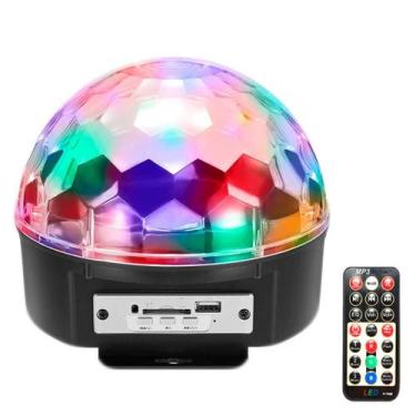 Imagem de Bola De Balada Iluminação Festa Colorida Controle Bluetooth - Desert