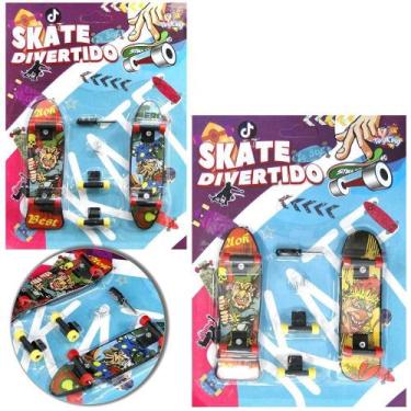 Imagem de Skate De Dedo Divertido Com Acessorios 7 Pecas - Mohnish