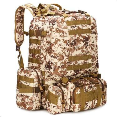Imagem de Mochila Tatica Defender 55 Litros Echolife, Deserto