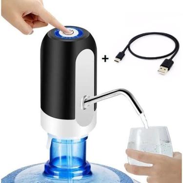 Imagem de Bebedouro Bomba Automática Recarregável USB para Garrafão - OEM