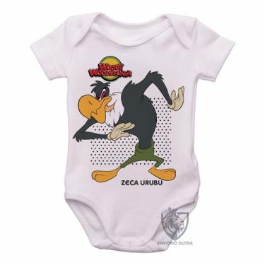 Imagem de body nenê criança roupa bebê Pica Pau Zé Jacaré - Empório Dutra, G   (
