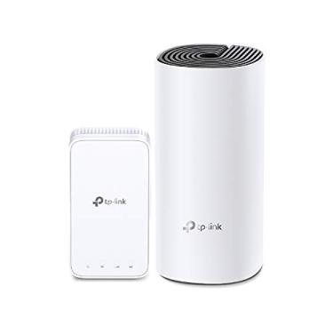 Imagem de Roteador Gigabit Wi-Fi Mesh TP-Link Kit DECO M3 (2 unid.) Wireless AC1200 Dual Band 2,4/5 GHz, Controle dos Pais, Rede de convidados, rede unificada, Branco